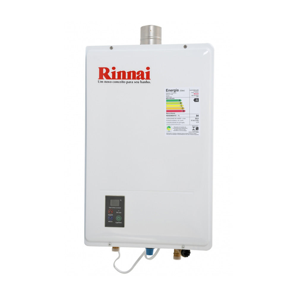 42 Aquecedor De Agua Rinnai Reu 1602 Feh 22 5l - Servlar Clima