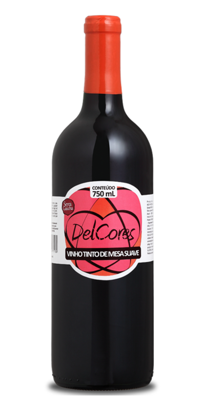 Foto DELCORES VINHO TINTO DE MESA SUAVE
