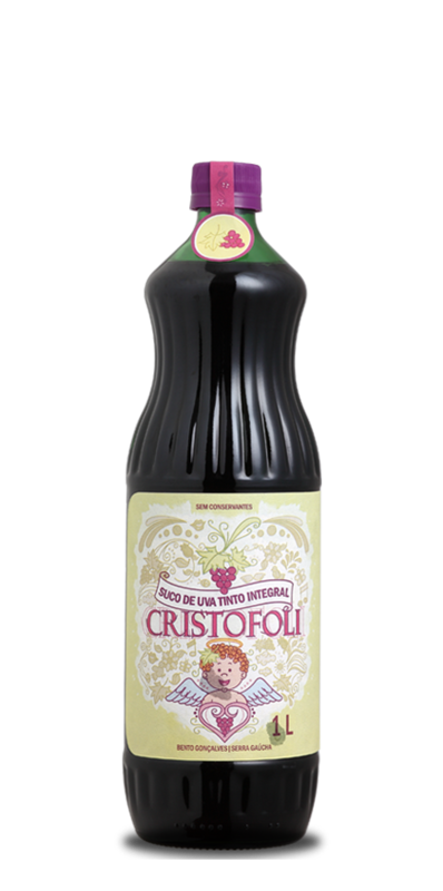 Foto CRISTOFOLI SUCO DE UVA TINTO INTEGRAL 1,0L